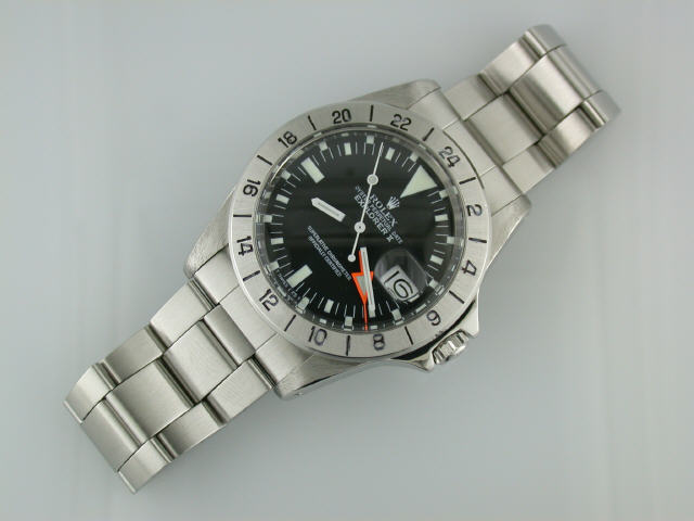 ROLEX: Gent's stainless steel Rolex Oyster Perpetual Date Explorer II "Steve 