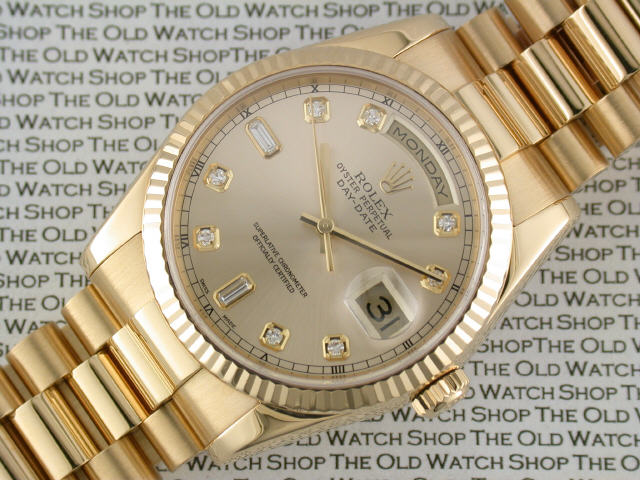 old gold rolex