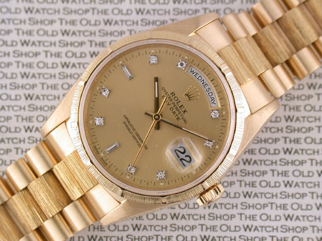 old gold rolex watch