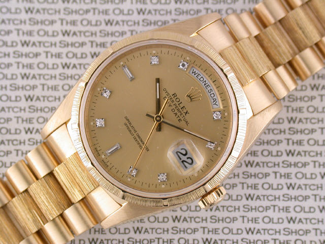 old gold rolex