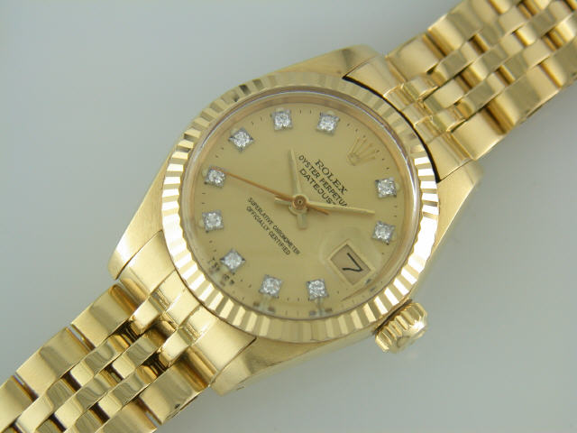 rolex superlative chronometer gold